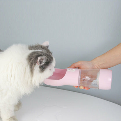 Portable Pet Food &amp; Water Bottle