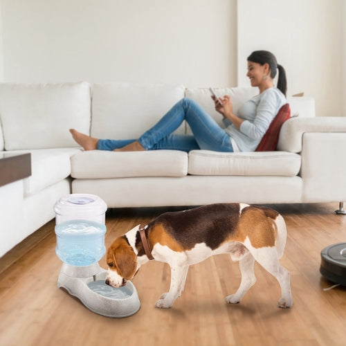 3.5L 1Gal Pet Water Dispenser Self-Dispensing Gravity Pets Water