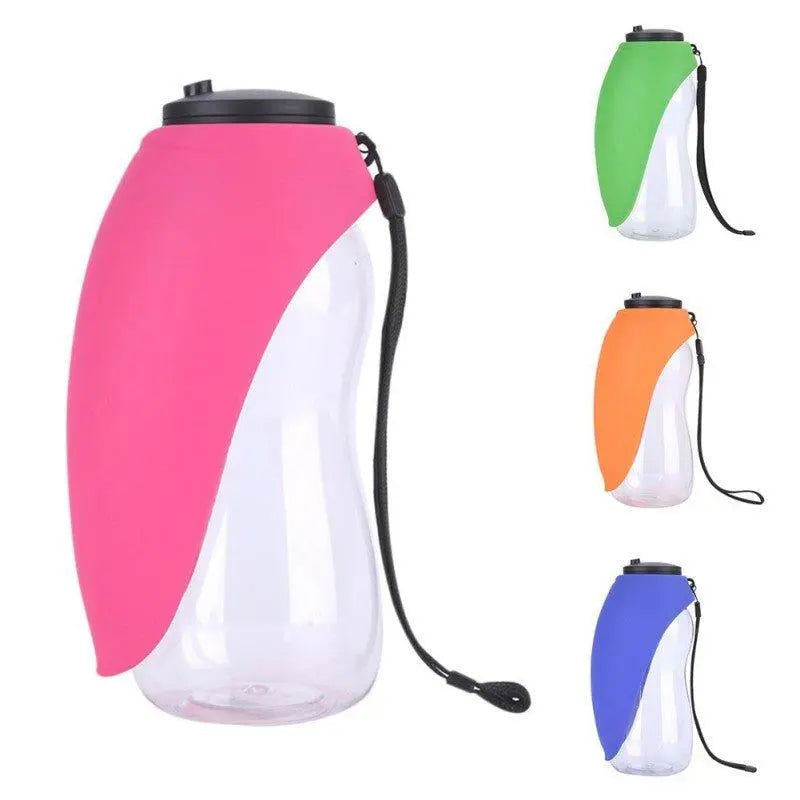 AquaSiti Portable Dog Water Bottle – 680ml Travel Dispenser