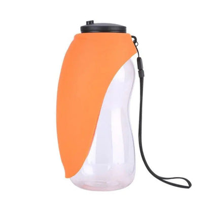 AquaSiti Portable Dog Water Bottle – 680ml Travel Dispenser