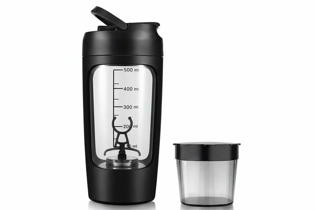 NNEOBA 500ML Electric Protein Shaker Bottle