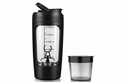 NNEOBA 500ML Electric Protein Shaker Bottle