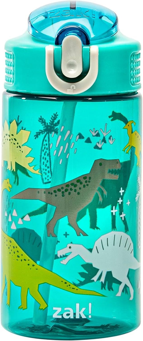 Kids Water Bottle For School or Travel, 16oz Durable Plastic Water